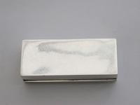 Victorian Silver Triple Compartment Stamp Box (9 of 15) Victorian Silver Triple Compartment Stamp Box (9 of 15)