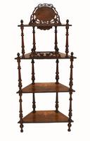 Victorian Whatnot Bookshelf Antique 1860 Furniture (12 of 13) Victorian Whatnot Bookshelf Antique 1860 Furniture (12 of 13)