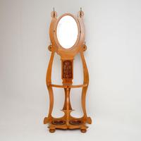 Antique Art Nouveau Light Oak Hall Stand (2 of 8) Antique Art Nouveau Light Oak Hall Stand (2 of 8)