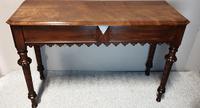 Victorian Gothic Mahogany Hall Console Table (5 of 12) Victorian Gothic Mahogany Hall Console Table (5 of 12)