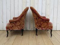 Pair of Antique Napoleon III Armchairs for re-upholstery (5 of 9) Pair of Antique Napoleon III Armchairs for re-upholstery (5 of 9)