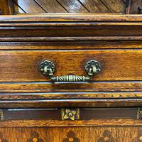 Victorian Holland & Sons Antique Oak Sideboard (8 of 9) Victorian Holland & Sons Antique Oak Sideboard (8 of 9)