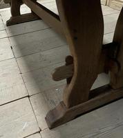 Large French Bleached Oak Refectory Farmhouse Dining Table (12 of 25) Large French Bleached Oak Refectory Farmhouse Dining Table (12 of 25)
