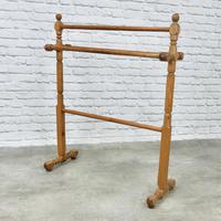 Victorian Pitch Pine Towel Rail (3 of 4) Victorian Pitch Pine Towel Rail (3 of 4)