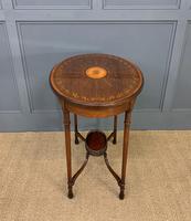 Fine Quality Oval Inlaid Mahogany Occasional Table (15 of 16) Fine Quality Oval Inlaid Mahogany Occasional Table (15 of 16)