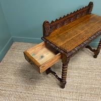 Stunning Carved Oak Victorian Antique Hall Table (6 of 8) Stunning Carved Oak Victorian Antique Hall Table (6 of 8)