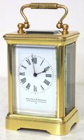 Antique Miniature 8 Day Carriage Clock by Walters & George Regent Street Rare (10 of 14) Antique Miniature 8 Day Carriage Clock by Walters & George Regent Street Rare (10 of 14)