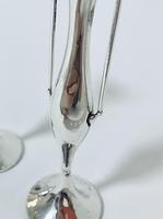 Pair of Antique Art Nouveau Solid Silver Vases (6 of 13) Pair of Antique Art Nouveau Solid Silver Vases (6 of 13)
