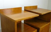 Pair of Golden Oak 1930s Bedside Cabinets by Heals (6 of 8) Pair of Golden Oak 1930s Bedside Cabinets by Heals (6 of 8)
