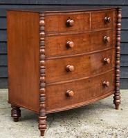 Fine Quality, Georgian Mahogany Bow Fronted Chest of Drawers (15 of 16) Fine Quality, Georgian Mahogany Bow Fronted Chest of Drawers (15 of 16)