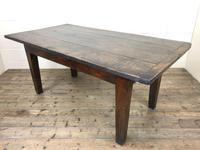 Early 19th Century Oak Kitchen Table (2 of 12) Early 19th Century Oak Kitchen Table (2 of 12)