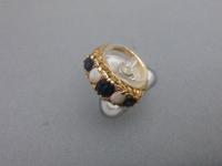 9ct Gold, Sapphire, Opal & Diamond Ring (2 of 6) 9ct Gold, Sapphire, Opal & Diamond Ring (2 of 6)