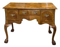 Late 18th Century Walnut Lowboy on Carved Cabriole Legs (2 of 9) Late 18th Century Walnut Lowboy on Carved Cabriole Legs (2 of 9)