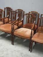 Set of 8 Hepplewhite Style Dining Chairs (11 of 11) Set of 8 Hepplewhite Style Dining Chairs (11 of 11)
