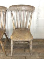 Set of Four Antique Farmhouse Kitchen Chairs (12 of 14) Set of Four Antique Farmhouse Kitchen Chairs (12 of 14)