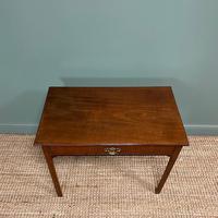 Fine Country Georgian Mahogany Antique Side Table / Writing Table (5 of 6) Fine Country Georgian Mahogany Antique Side Table / Writing Table (5 of 6)