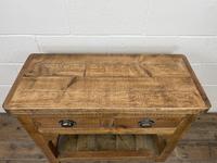Rustic Wooden Sideboard with Two Drawers (4 of 10) Rustic Wooden Sideboard with Two Drawers (4 of 10)