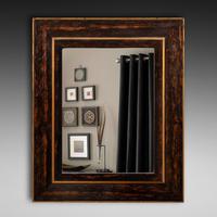 Victorian Calamander & Parcel Gilt Wall Mirror