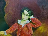 After: Sir Thomas Lawrence 'The Red Boy' Large Portrait Oil Painting (4 of 10) After: Sir Thomas Lawrence 'The Red Boy' Large Portrait Oil Painting (4 of 10)
