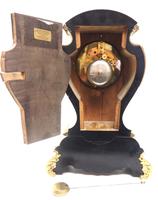 Antique French Burr Walnut & Ormolu 8-Day Mantel Clock Rococo Boulle Case Segment Dial (7 of 11) Antique French Burr Walnut & Ormolu 8-Day Mantel Clock Rococo Boulle Case Segment Dial (7 of 11)
