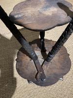 Late 19th Century Indian Lamp Table (7 of 8) Late 19th Century Indian Lamp Table (7 of 8)