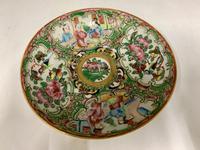 Antique Famille Rose Oriental Porcelain Saucer c.1810 (3 of 5) Antique Famille Rose Oriental Porcelain Saucer c.1810 (3 of 5)