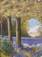 'Bluebells' Fine Original Vintage Miniature Landscape Acrylic on Board Painting (8 of 11) 'Bluebells' Fine Original Vintage Miniature Landscape Acrylic on Board Painting (8 of 11)
