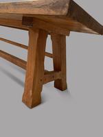 A Pair of Heavy Oak Benches (4 of 4) A Pair of Heavy Oak Benches (4 of 4)