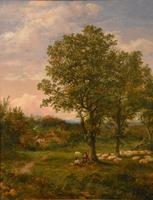 Oil Painting by Mark Edwin Dockree "Pastoral scene near Dedham" (3 of 5) Oil Painting by Mark Edwin Dockree "Pastoral scene near Dedham" (3 of 5)