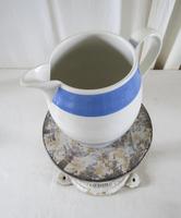 Ironstone China, Blue Banded Jug / Pitcher Early 20th Century (7 of 11) Ironstone China, Blue Banded Jug / Pitcher Early 20th Century (7 of 11)