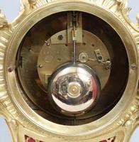 French Rococo Style Brass & Gilt Mantel Clock by Japy Freres (10 of 10) French Rococo Style Brass & Gilt Mantel Clock by Japy Freres (10 of 10)