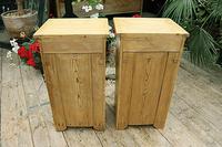 Nice Quality Old Stripped Pine Bedside Cabinets (9 of 9) Nice Quality Old Stripped Pine Bedside Cabinets (9 of 9)