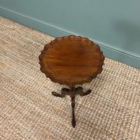 Edwardian Antique Walnut Pie Crust Edge Occasional Table (6 of 6) Edwardian Antique Walnut Pie Crust Edge Occasional Table (6 of 6)
