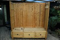 Huge! Old Pine Triple 'Knock Down' Combination Wardrobe - We Deliver! (17 of 21) Huge! Old Pine Triple 'Knock Down' Combination Wardrobe - We Deliver! (17 of 21)