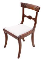 Set of 6 (4 +2) Regency Cuban Mahogany Dining Chairs 19th Century C1825 (11 of 15) Set of 6 (4 +2) Regency Cuban Mahogany Dining Chairs 19th Century C1825 (11 of 15)