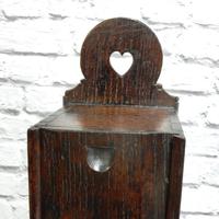 Oak Candle Box - Georgian (4 of 5) Oak Candle Box - Georgian (4 of 5)