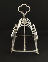 Early Victorian Elkington and Co Silver Plated Toast Rack (2 of 6) Early Victorian Elkington and Co Silver Plated Toast Rack (2 of 6)