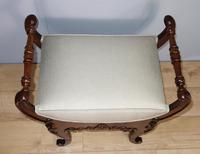 Carved Mahogany Piano Stool (3 of 5) Carved Mahogany Piano Stool (3 of 5)