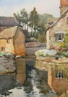 Gorgeous Early 20th Century Country River Hamlet British Landscape Watercolour Painting (9 of 12) Gorgeous Early 20th Century Country River Hamlet British Landscape Watercolour Painting (9 of 12)