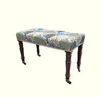 Victorian Rosewood Window Seat