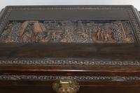 Chinese relief carved camphorwood coffer with an ebonised finish (17 of 23) Chinese relief carved camphorwood coffer with an ebonised finish (17 of 23)