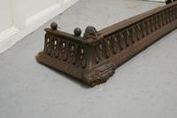 Victorian Pierced Cast Iron Fender (5 of 7) Victorian Pierced Cast Iron Fender (5 of 7)