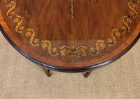 Fine Quality Oval Inlaid Mahogany Occasional Table (16 of 16) Fine Quality Oval Inlaid Mahogany Occasional Table (16 of 16)