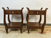 Vintage French Mahogany Bedside Tables (3 of 14) Vintage French Mahogany Bedside Tables (3 of 14)