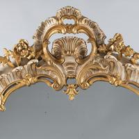 19th Century French Painted & Parcel - Gilt Overmantle Mirror (2 of 12) 19th Century French Painted & Parcel - Gilt Overmantle Mirror (2 of 12)