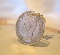Vintage Pocket Watch Chain Fob 1939 WW2 Lucky Silver Three Pence Old 3d Coin Fob (2 of 5) Vintage Pocket Watch Chain Fob 1939 WW2 Lucky Silver Three Pence Old 3d Coin Fob (2 of 5)