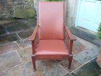 Arts & Crafts Leather Armchair (2 of 4) Arts & Crafts Leather Armchair (2 of 4)