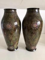 Pair of Large Antique Royal Bonn Vases - Art Nouveau (3 of 9) Pair of Large Antique Royal Bonn Vases - Art Nouveau (3 of 9)