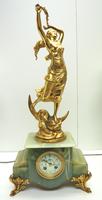 Incredible Art Nouveau Dancing Figural Mantel Clock Set 8 Day Striking Mantle Clock with Side Lamps (6 of 15) Incredible Art Nouveau Dancing Figural Mantel Clock Set 8 Day Striking Mantle Clock with Side Lamps (6 of 15)