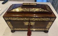 Regency Rosewood Twin Canister Tea Caddy (18 of 23) Regency Rosewood Twin Canister Tea Caddy (18 of 23)